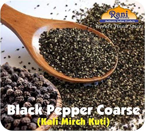 Rani Brand Authentic Indian Products Rani Black Pepper Coarse Ground 28 Mesh (Table Grind), 80oz (5lbs) 2.27kg Bulk ~ All Natural | Vegan | Gluten Friendly | NON-GMO | Kosher