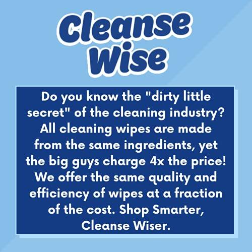 Cleanse Wise Cleanse Wise Electronic Cleaning Wipes 100 Ct, White (CL100TAL)