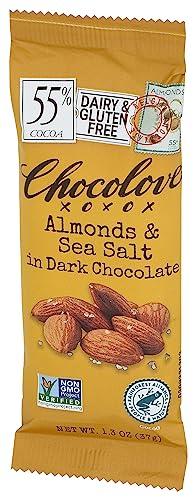 Chocolove Chocolove, Almonds & Sea Salt in Dark Chocolate Bar, 1.3 Ounce