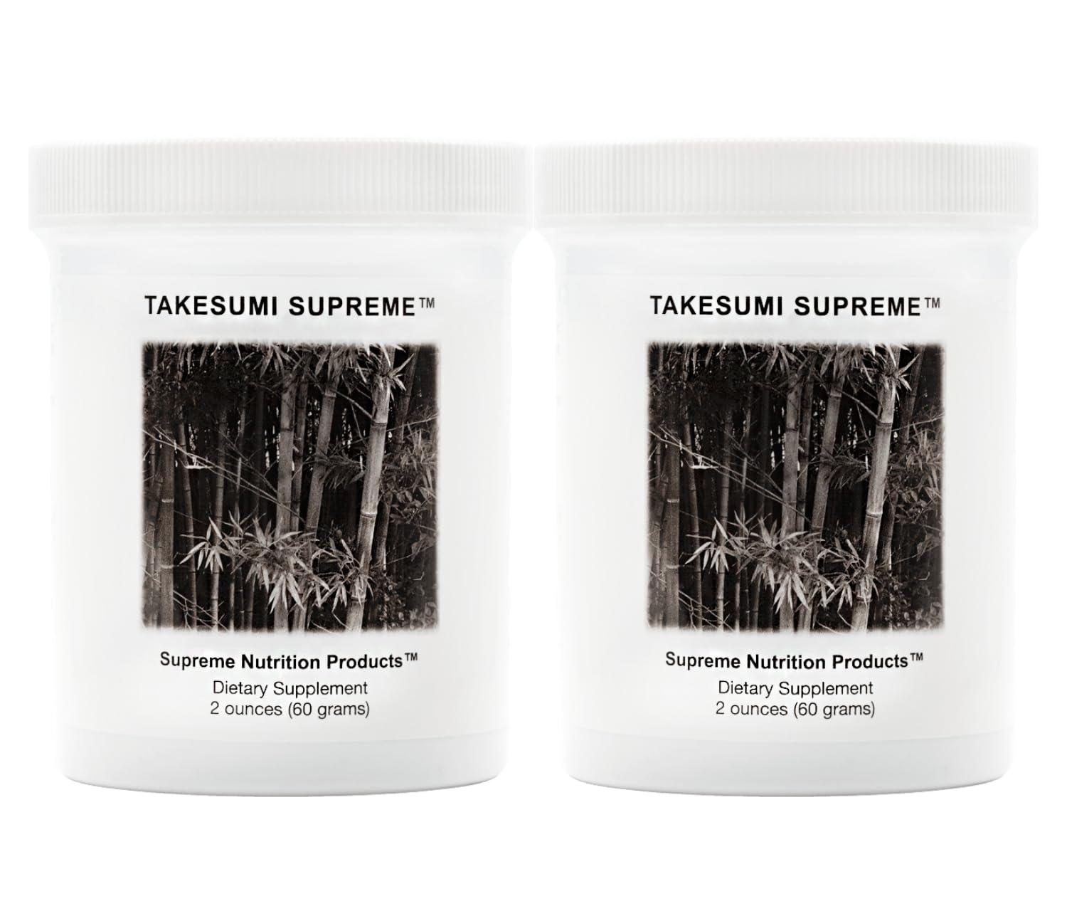 Supreme Nutrition Products Supreme Nutrition Takesumi Supreme, Pure 60 Grams Activated Bamboo Charcoal Powder (2)