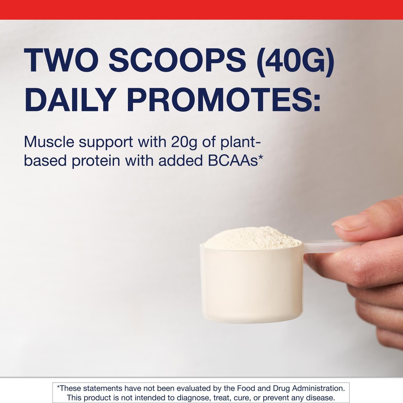 Metagenics Metagenics Perfect Protein Pea & Rice - Featuring OptiProtein, a Balanced Combination of Proprietary Pea and Rice Protein with Added BCAAs - Vanilla Flavor - 30 Servings - 39.15 Oz