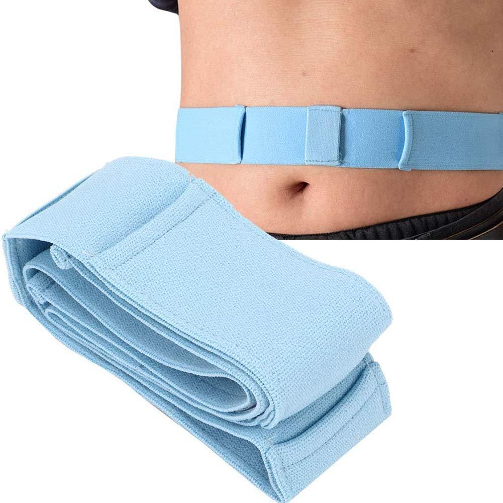 SHKY SHKY 2Pcs Catheter Fixation Device Abdominal Dialysis Belt Peritoneal Drainage Tube Band G-Tube Holder Waistband, for Patients,M