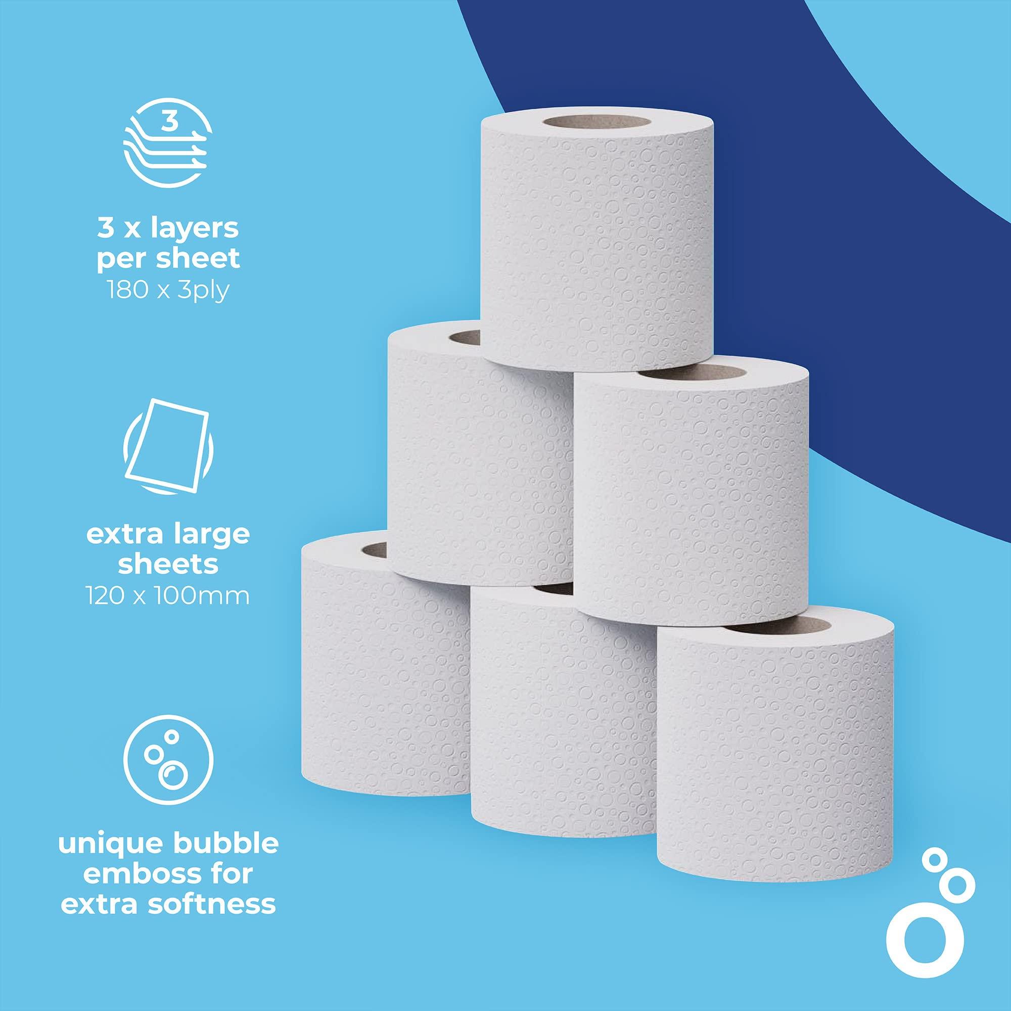 Oceans Oceans Toilet Tissue 27 Rolls (180x3ply)