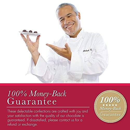 Chuao Chocolatier Chuao Chocolatier Firecracker Dark Chocolate Mini Bars | Gourmet Chocolate Sea Salt Chipotle Artisan European No Preservatives | Gift Baskets, Christmas, Valentines Day, Gifts | 100 Pack
