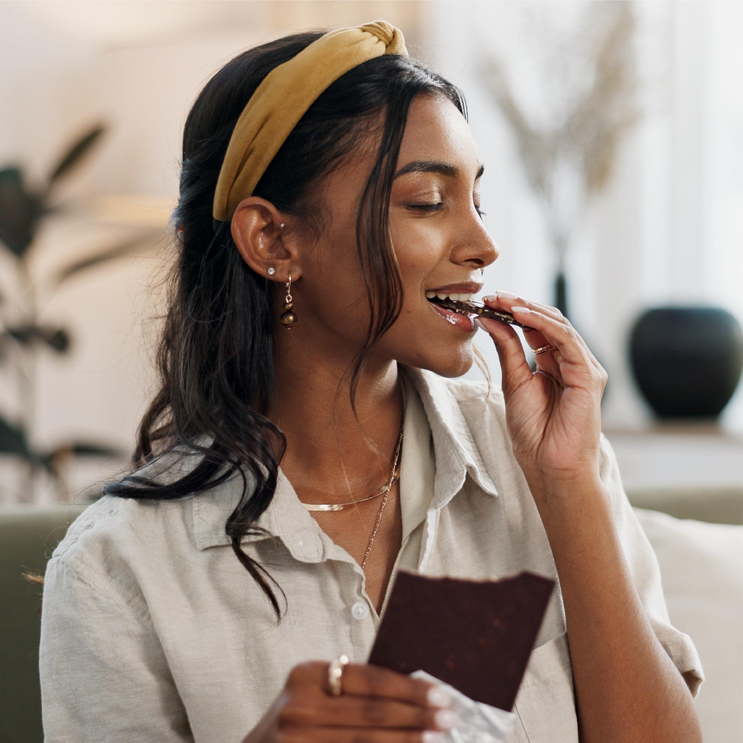 The Good Chocolate THE GOOD CHOCOLATE - Keto Dark Chocolate Coffee Bars with Zero Sugar & Lower Net Carb - Dark Chocolate Bar that Offers Lower Calorie Chocolate Candy - Keto Snack Low Carb All Natural Non-GMO (6 Bars)