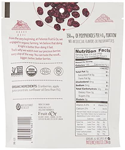 PATIENCE FRUIT & CO PATIENCE FRUIT & CO CRNBRIES AJI JCY DRD ORG 4OZ