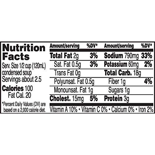 Campbell's Campbell's Condensed Soup, Double Noodle, 10.5 Ounce (Pack of 24)