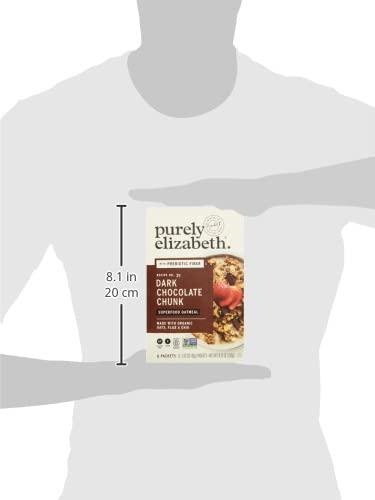 PURELY ELIZABETH PURELY ELIZABETH Dark Chocolate Chunk Superfood Oatmeal 6 Count, 1.52 OZ