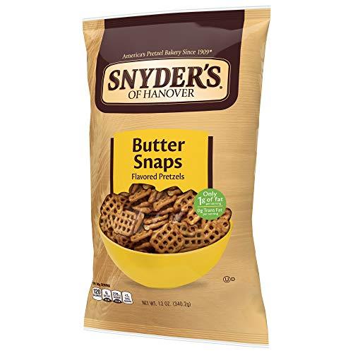 Snyder's of Hanover Snyder's of Hanover, Butter Snaps Pretzels, 12 Ounce (3 Bags)
