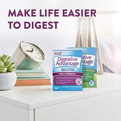 Digestive Advantage Digestive Advantage Daily Probiotic & Lactose Capsule Bundle - Daily Probitic Capsules (80ct Box) & IBS Capsules (96ct Box), Probiotics for Men & Women, for Digestive & Immune Support