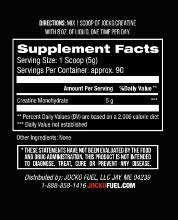 Jocko Fuel Jocko Fuel Gym Bundle - Creatine + Nitro Pop Pre Workout Powder (2 Pack Bundle) 30 Day Supply