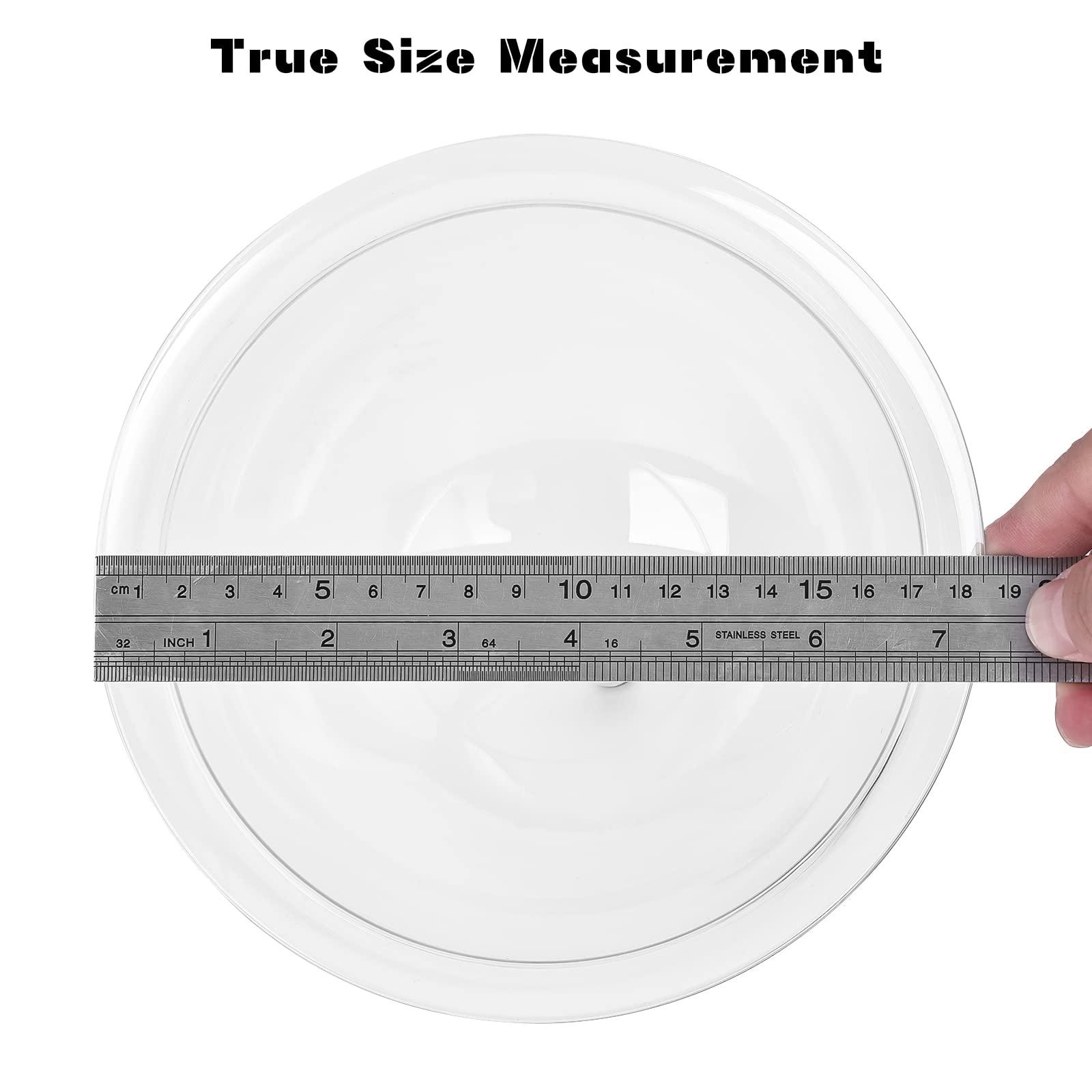 Meifuly Vacuum Cupping Machine Accessories, Meifuly Upgraded Premium 7.28inch Diameter Extra-Large Vacuum Therapy Machine Cups with Y Type Hose (1 Pair)