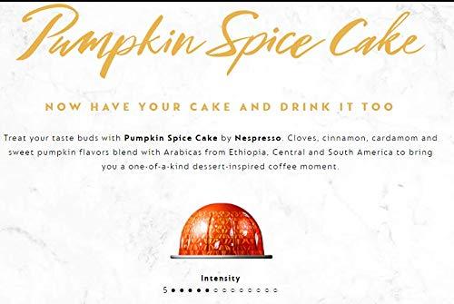Nespresso Nespresso Vertuoline Pumpkin Spice Cake Pods
