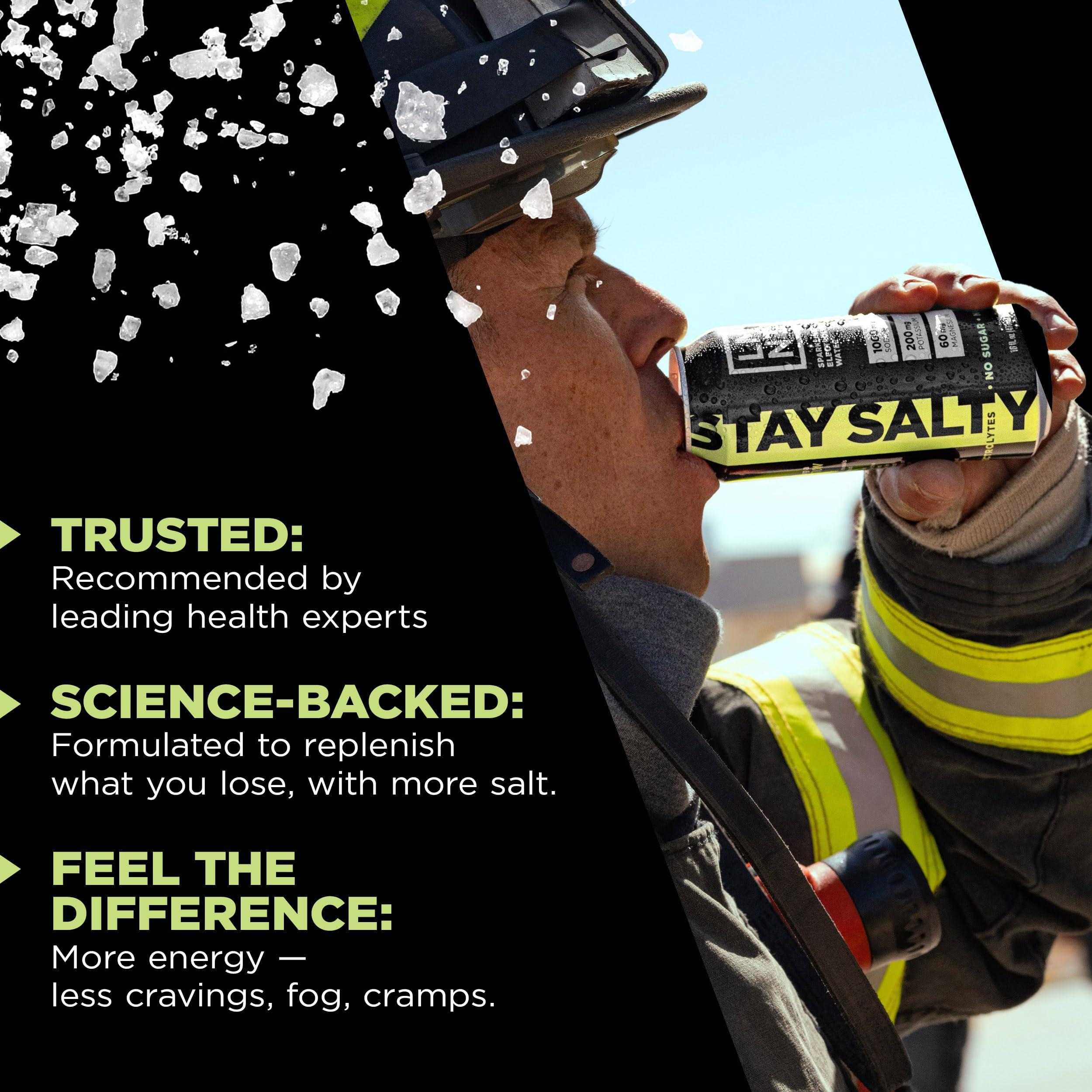 Drink LMNT LMNT Sparkling Electrolyte Water - Watermelon Salt | 12-Count