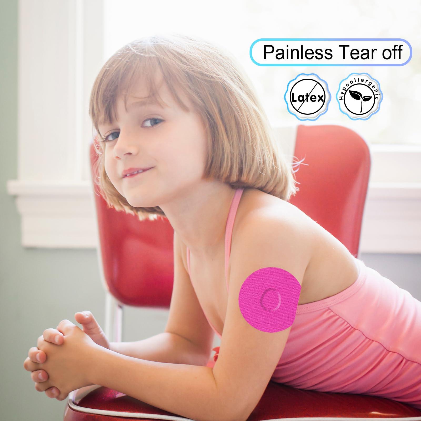 iFunyo Dexcom G7 Adhesive Patches Waterproof, 25Pack(5 Colors Combo) Overlay for Dexcom G7 Over Patch Tape,Premium Hypoallergenic & Latex-Free,10 Days Long Stay