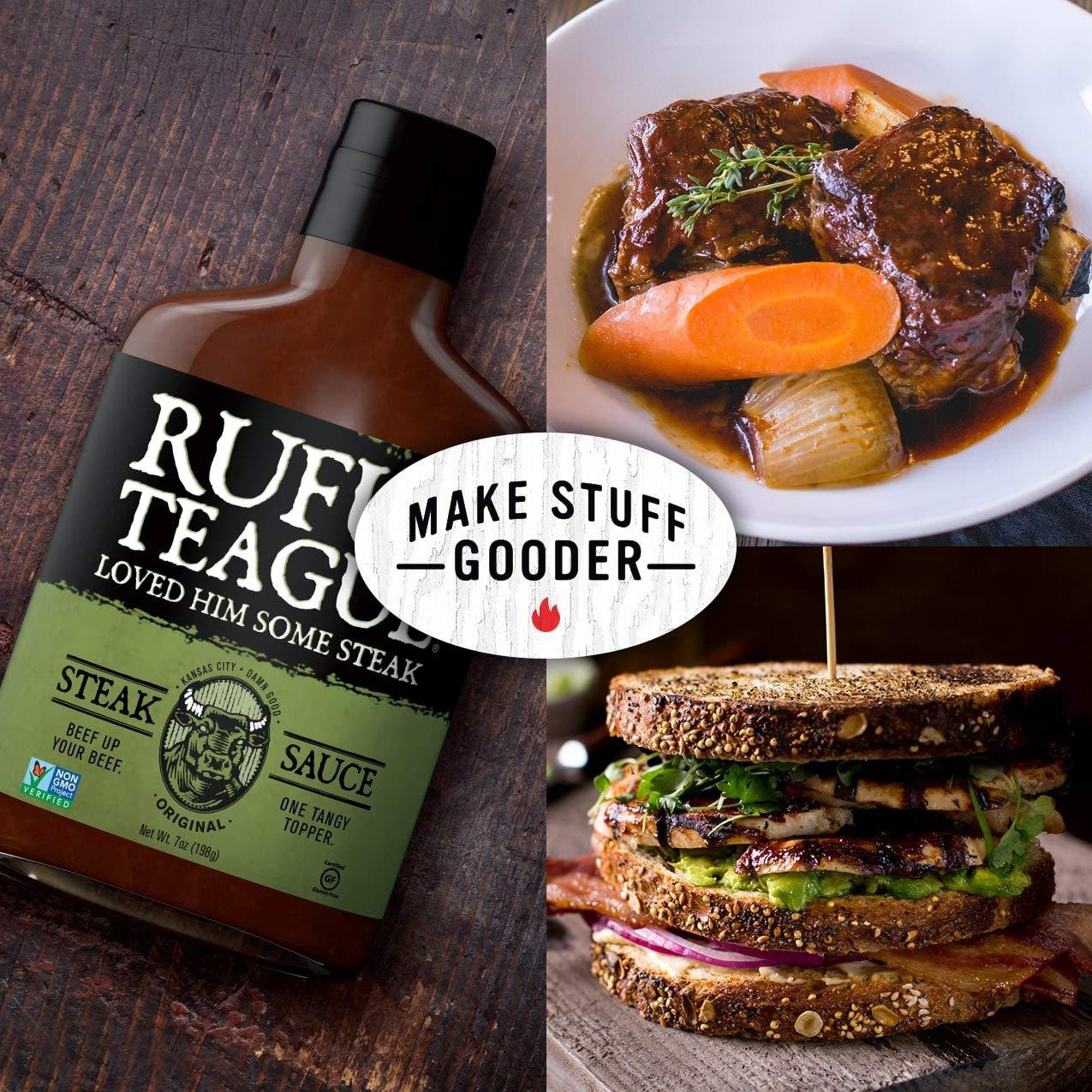 Rufus Teague Rufus Teague - Original Steak Sauce - Premium Steak Sauce - 7 oz. Bottle