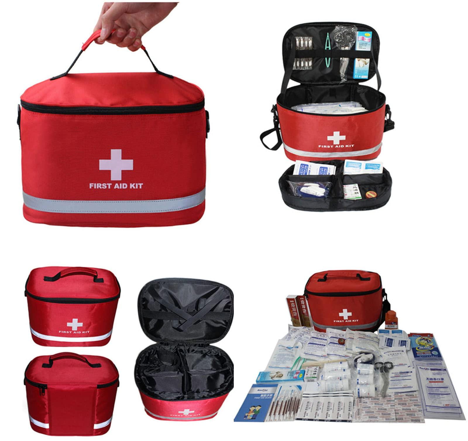ZEALMAX First Aid Kit for Family Emergency Care, Large Home Outdoor Travel Portable Emergency Kit