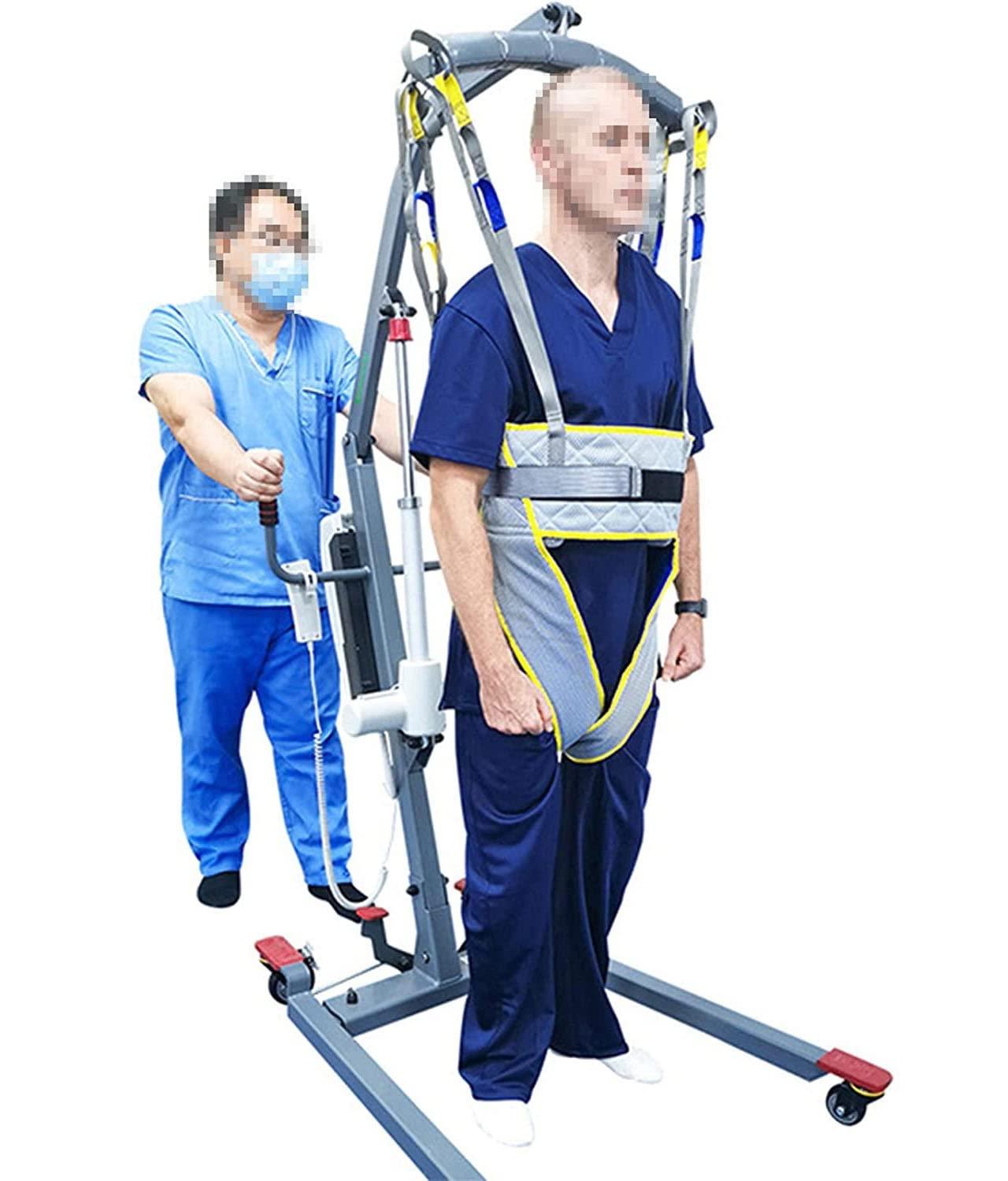 PURFWOG PURFWOG Patient Lift Sling, Standing Walking Sling, Moving Assist Medical Safety Mesh Lifting Sling for Nursing, Elderly, Disabled