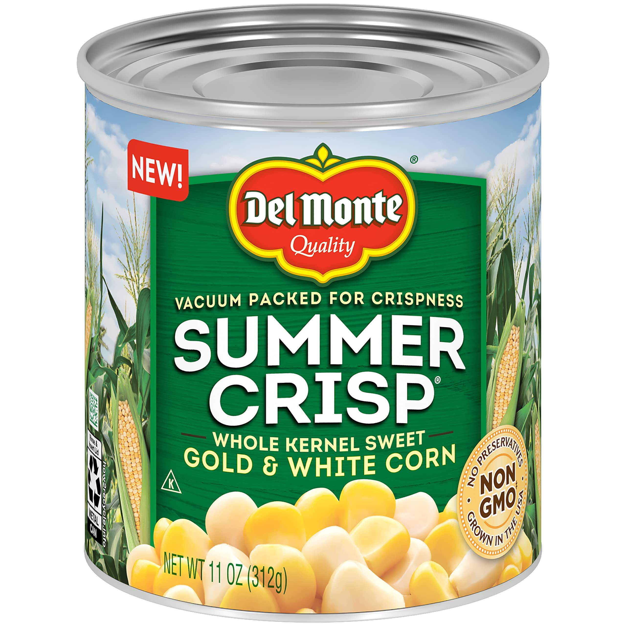 Del Monte Del Monte Summer Crisp Whole Kernel Gold & White Corn, 11 Ounce
