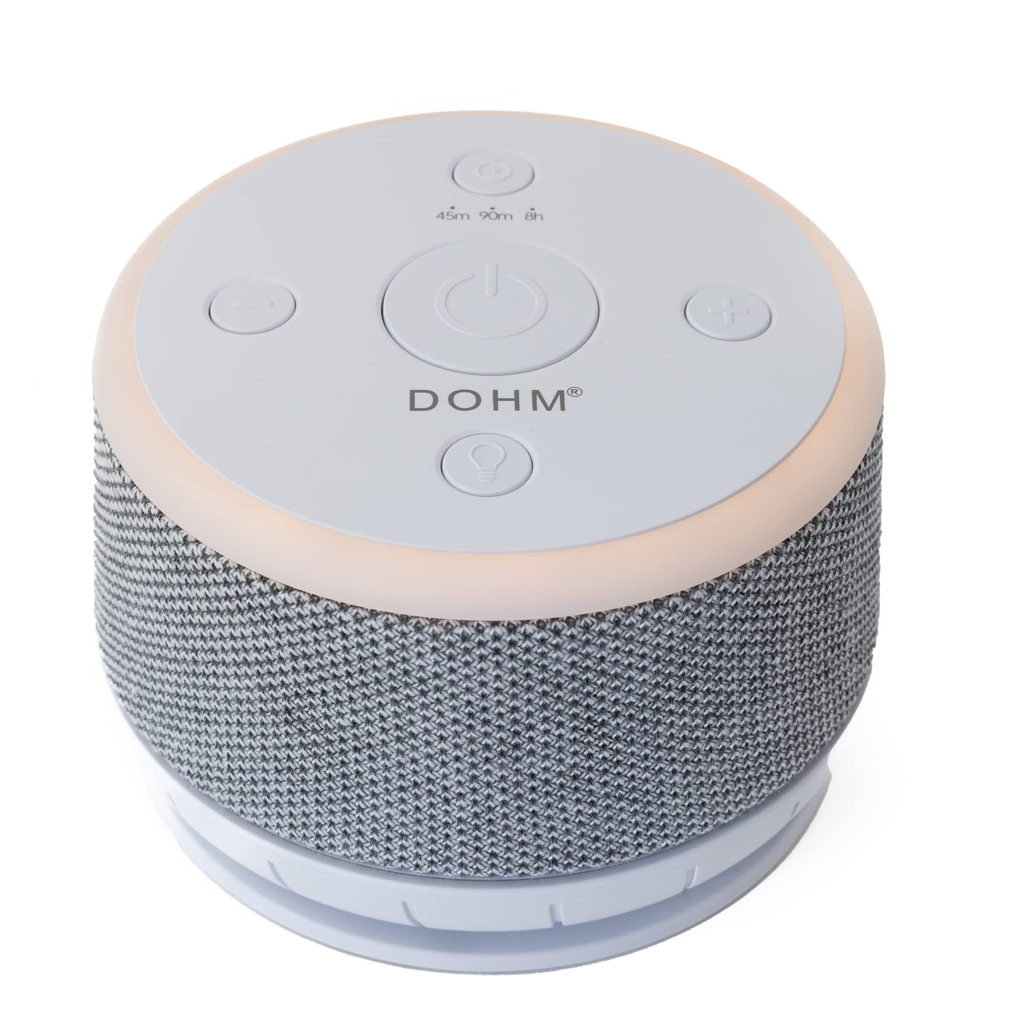 YOGASLEEP Yogasleep Dohm Nova White Noise Sound Machine, Better Sleep for Babies & Adults. Includes Night Light, 10 Fan Speeds & Calming Pink Noise for Louder Noise Masking. Noise Canceling for Office Privacy.