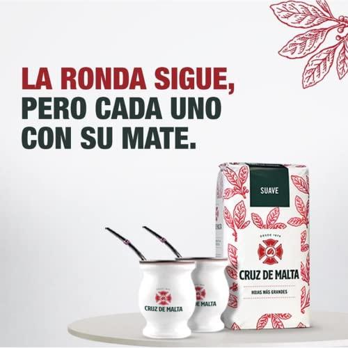 Cruz de Malta YERBA MATE CRUZ de MALTA 2.2lb 1 kilo (Pack Of 2)