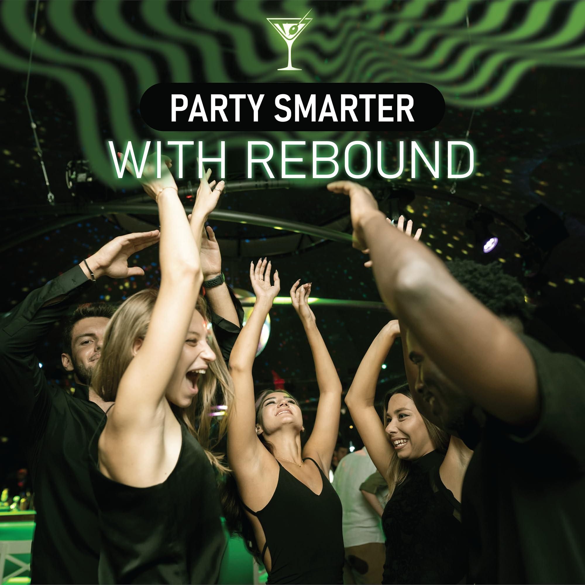 REBOUND WORK HARD. PLAY HARD. DONT SUFFER HARD Rebound Patch Flex - Pack of 30 Patches - for Active Nights and Energized Mornings