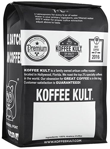 Koffee Kult Koffee Kult Koffee Kult Medium Roast Smooth and Flavorful Medium Roast Ground Coffee - Perfect for a Relaxing Cup Anytime (Medium Roast, 32oz)