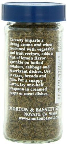 Morton & Bassett Morton & Bassett Caraway Seeds, 2-Ounce Jars (Pack of 3)