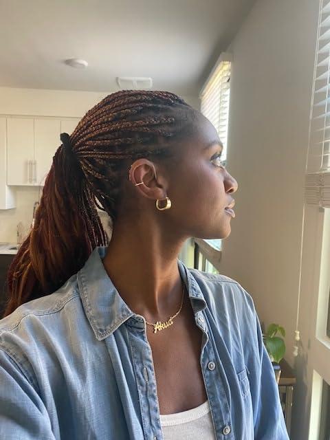 Deafmetal Deafmetal USA Retention Hearing Aid Cuff and Silicone Holster Attachment - Fits BTE and RIC Hearing Aids and BTE Cochlear Implant Processors - Keep Hearing Devices Secured - Gold - 1 Ear