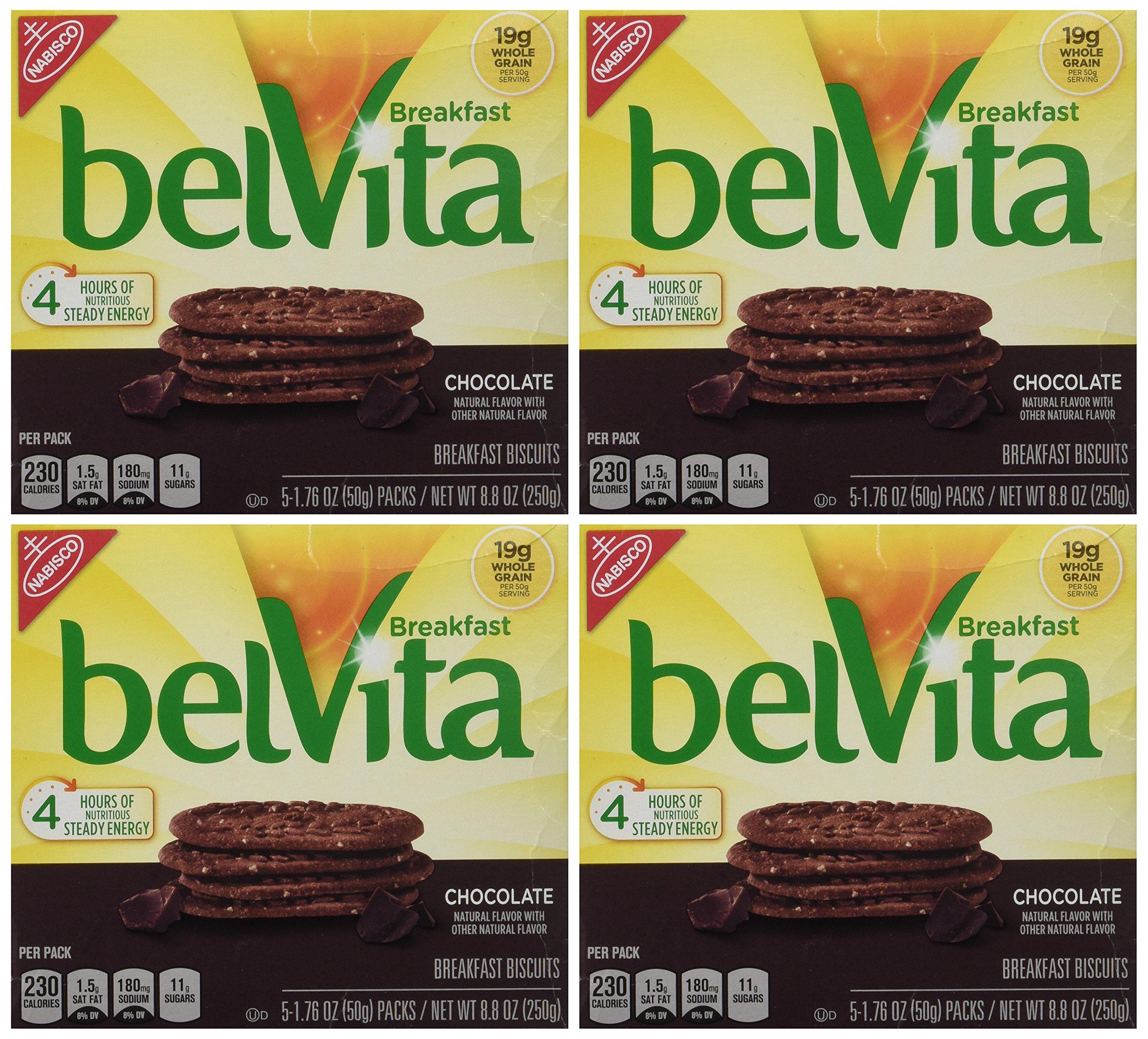 Belvita belVita Chocolate Breakfast Biscuits, 8.8 Ounce (Pack of 4)