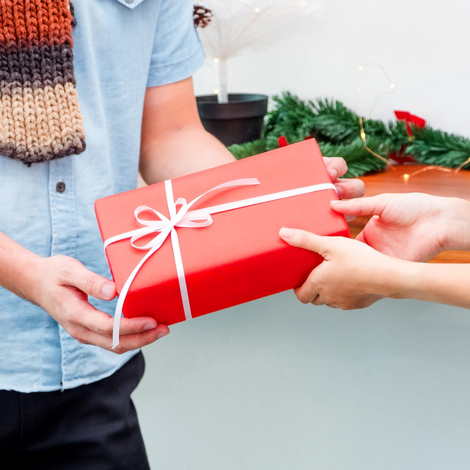 PINWATT Red Tissue Paper for Gift Bags - 1000 Sheets 20 X 30 Inch Wrapping Tissue Paper Bulk Red Packaging Paper for Gift Wrap Art Crafts DIY Filler Flower Valentines Christmas Birthday Wedding