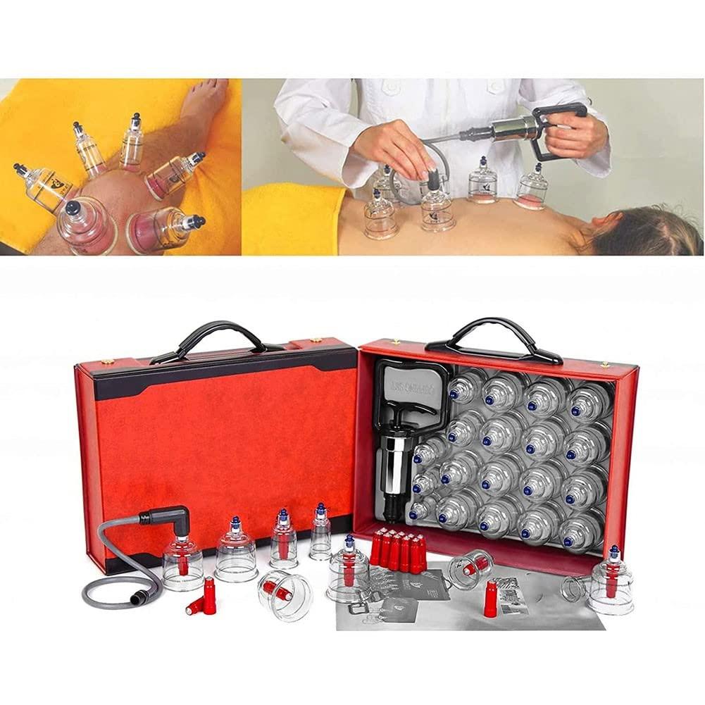 ZHANGZONG ZHANGZONG Cupping Therapy Set Cupping kit Cupping Set Equipment Physio air Chinese Chinese Acupuncture Cupping/Physical Therapy Massage Cups, Eye and Face Vacuum Massage Cup Kit, Cupping Therapy