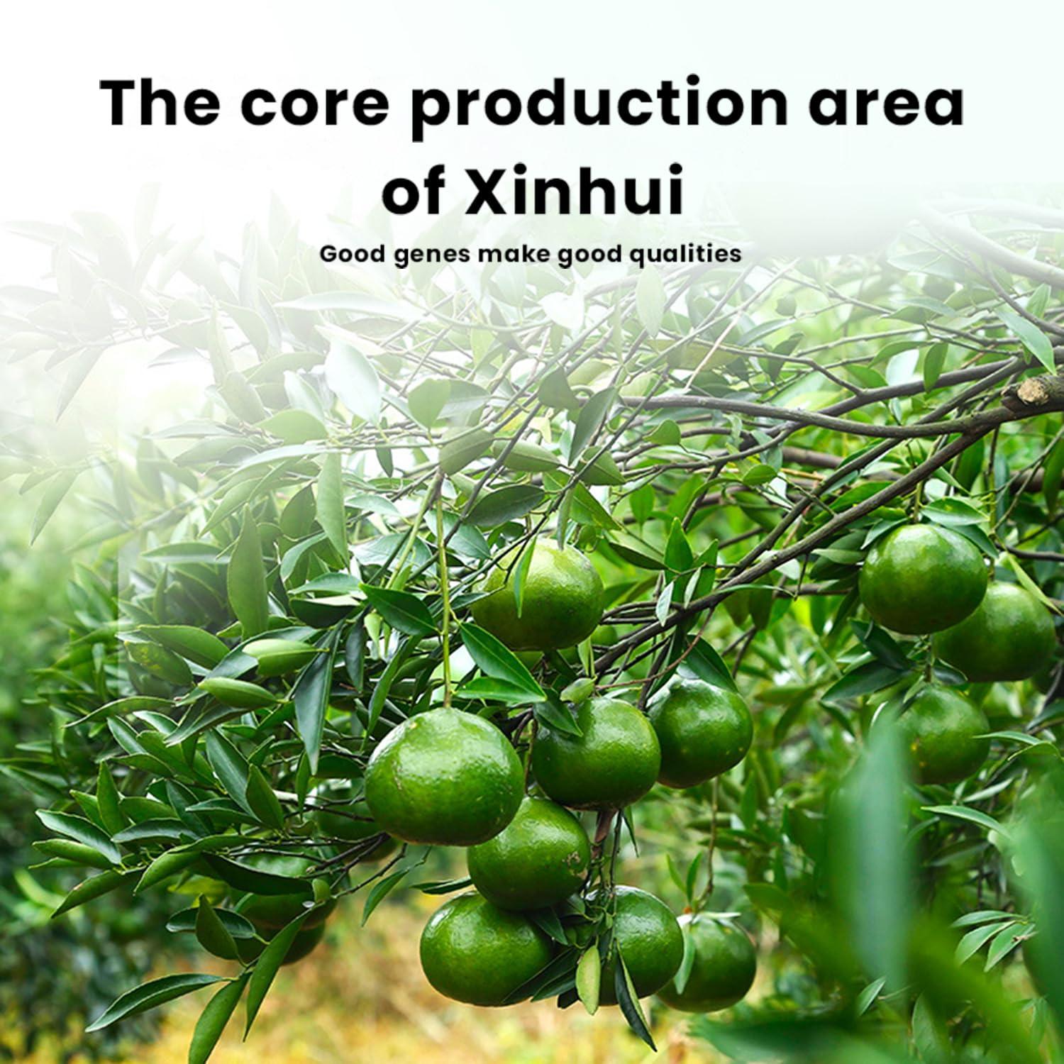 MIHUNTANG Dried Matured Mandarin Peel 3oz 10 Years Dried Citrus Peel Xinhui Tangerine or Orange Pi 85g