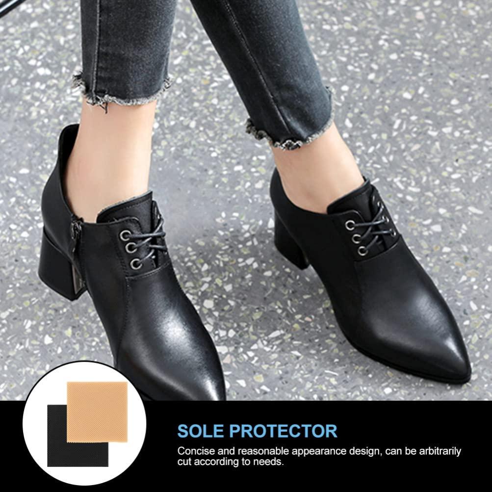 Healifty Healifty 6pcs Anti Slip Stickers for High Heels Non Heel Shoe Pads for High Heels High Heel Protectors Shoes Pads Shoe Sole Protector Anti Heel Grips Heel Cups Protection Pad Patch Rubber