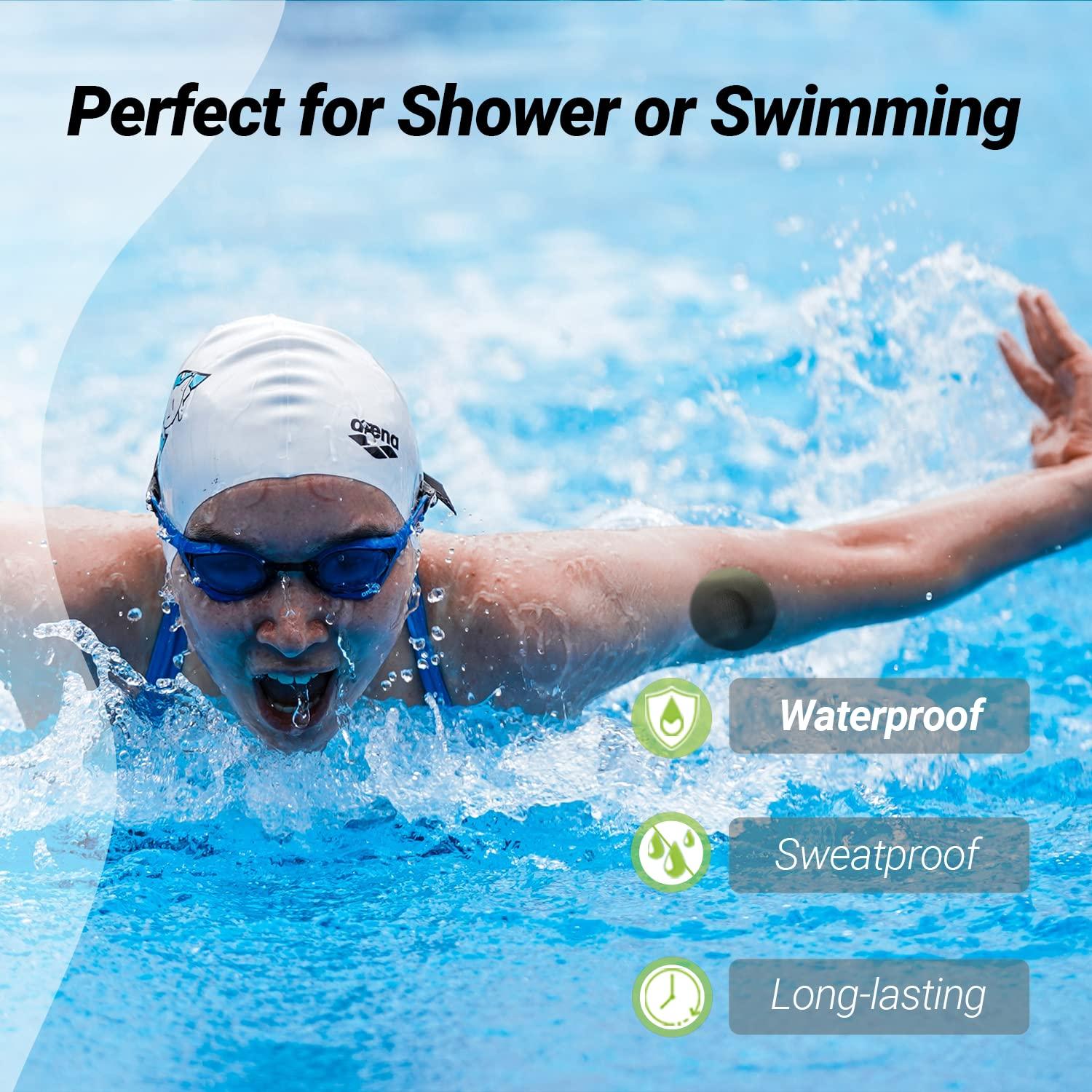 Kovoq Kovoq - Libre 2 Sensor Covers - 25-Pack Waterproof Adhesive Patches for Freestyle Libre 2 Sensor with Hard Cover for Reliable Protection Against Bumps and Scratches, Breathable and Hypoallergenic(TAN)