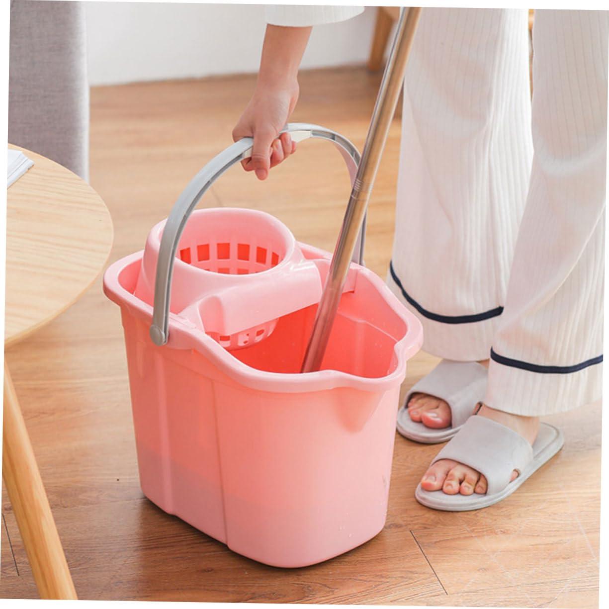 Hemoton Hemoton Water Mop Bucket Home Mop Bucket office thicken cleaning bucket