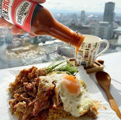 Adoboloco Adoboloco Hot Sauce Kolohekid Hawaiian Spicy Sauce (3-Pack) 5oz Hot Ghost Pepper Chili Sauce - Featured on Hot Ones!