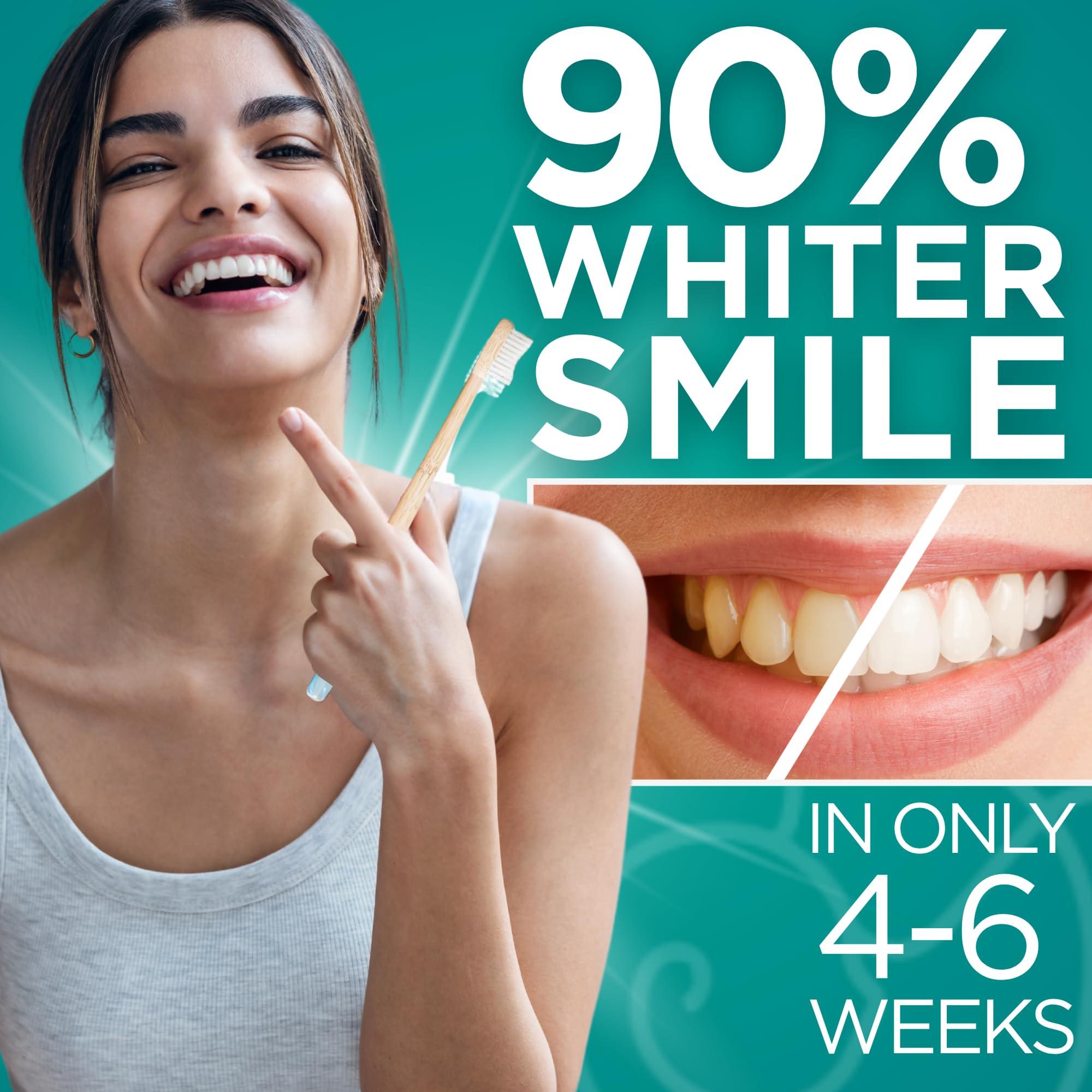 Wellnesse Wellnesse Whitening Toothpaste - Teeth Whitening Fluoride Free Natural Toothpaste - Fresh Mint - 3 Tubes, 4 oz - Made with Hydroxyapatite Powder, Green Tea Powder, and Aloe Vera