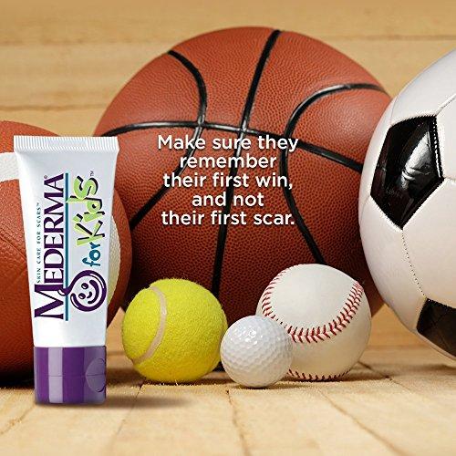 Mederma Mederma Kids Skin Care - Reduces the Appearance of Scars, 1 Pediatrician Recommended Product for Kids' Scars, Goes on Purple, Rubs in Clear, Kid-Friendly Scent, 0.7 Oz (Package May Vary)