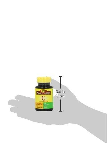 Nature Made Nature Made Vitamin C 1000 mg Time Release Tablets with Rose Hips, 60 Count to Help Support the Immune System
