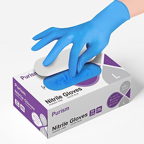 Daddy's Choice Daddy's Choice Nitrile Gloves L 1000 Disposable Blue, Size Large 1000 pcs/carton, No Latex No Powder,Safe Working, House Cleaning gloves