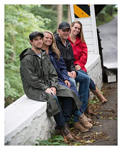 Outback Trading Outback Trading Long Sleeve Rain Coat, Dark Olive, Small