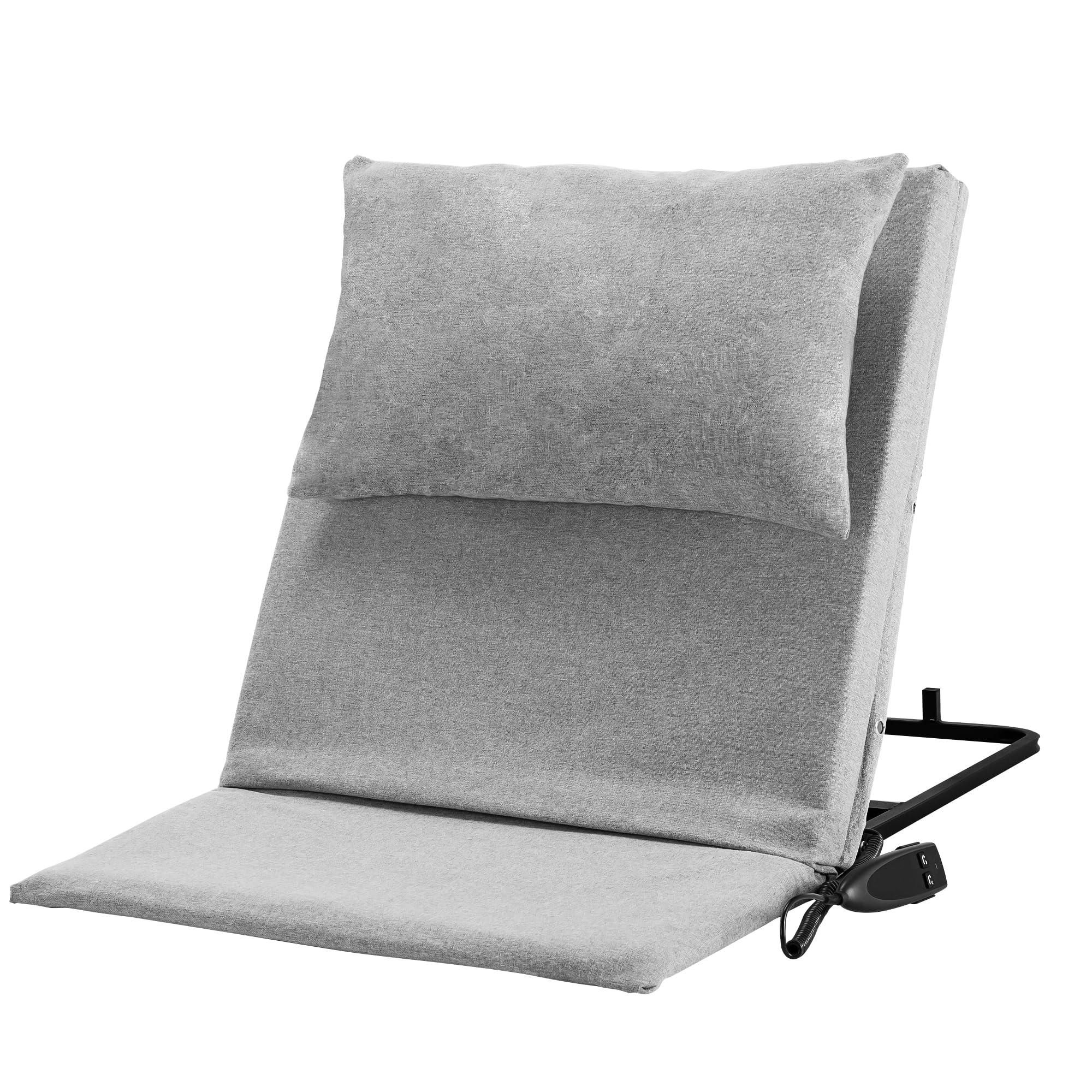 Skuehod Skuehod Adjustable Power Lifting Bed Backrest for Elderly Patient Injured,Sit-up Back Rest Chair for Neck Lumbar Back Support 220lbs (Power Bed backrest, 30 inch Width)