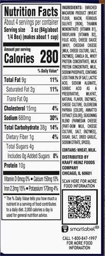 Kraft Kraft Deluxe White Cheddar & Garlic & Herbs Macaroni & Cheese Dinner (11.9 oz Box)