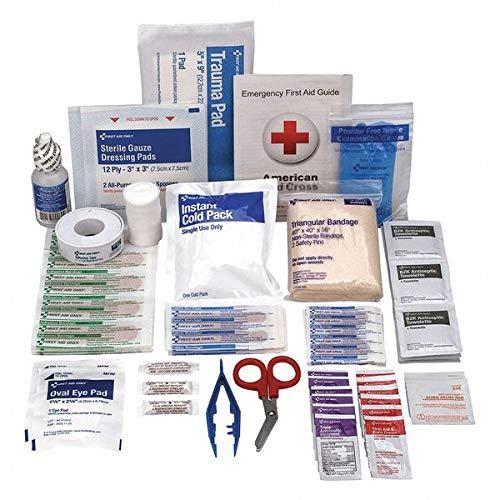 ZORO SELECT First Aid Kit, Cardboard, 25 Person