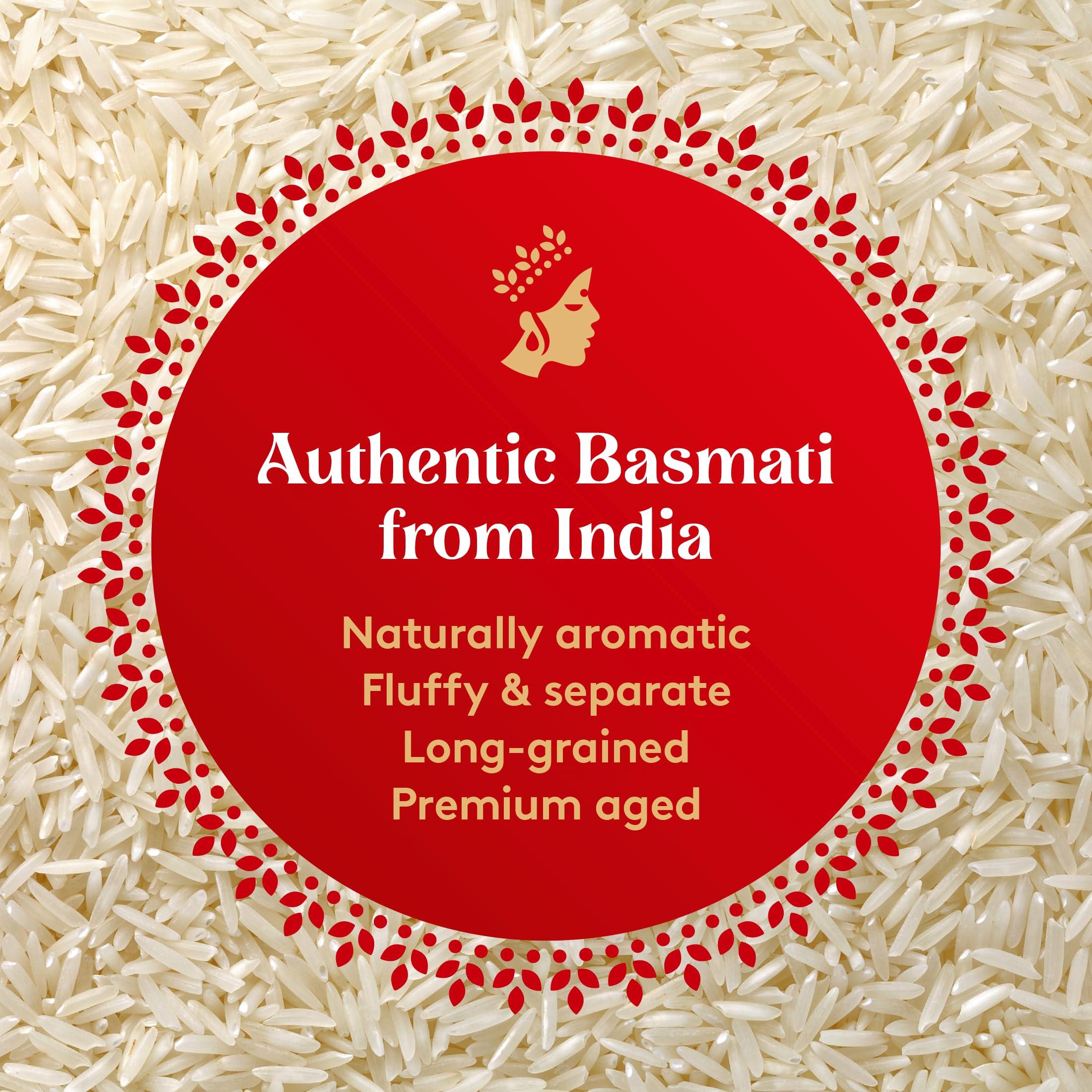 Authentic Royal Authentic Royal Basmati Rice, 15 Pound Bag, White