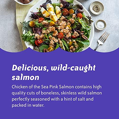 Chicken of the Sea Chicken of the Sea Alaskan Pink Salmon, 14.75 Ounce Can (Pack of 1), Wild Caught Canned Salmon, Traditional Style