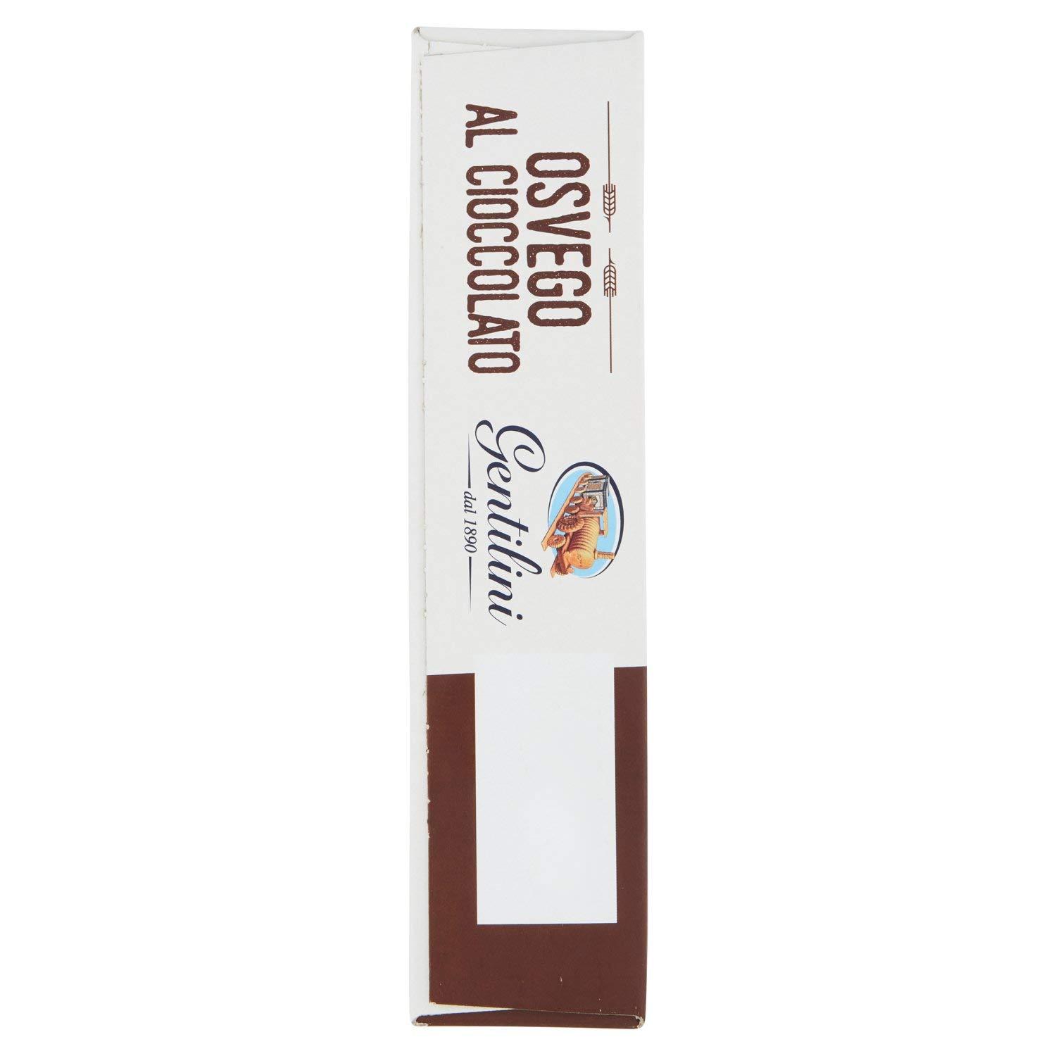 Gentilini GENTILINI | Osvego al Cioccolato | Chocolate Cookies | Pack of 2 | 500g (2x250g each)