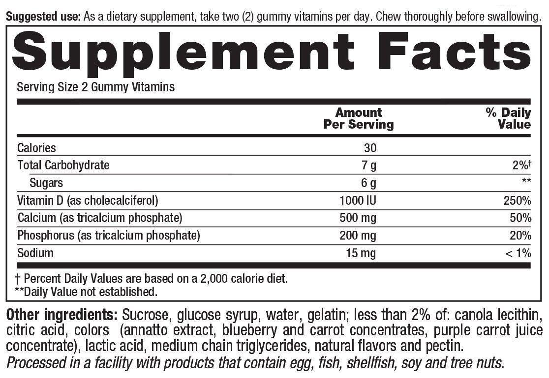 Vitafusion Vitafusion Calcium + D3 Gummies (200 Count)