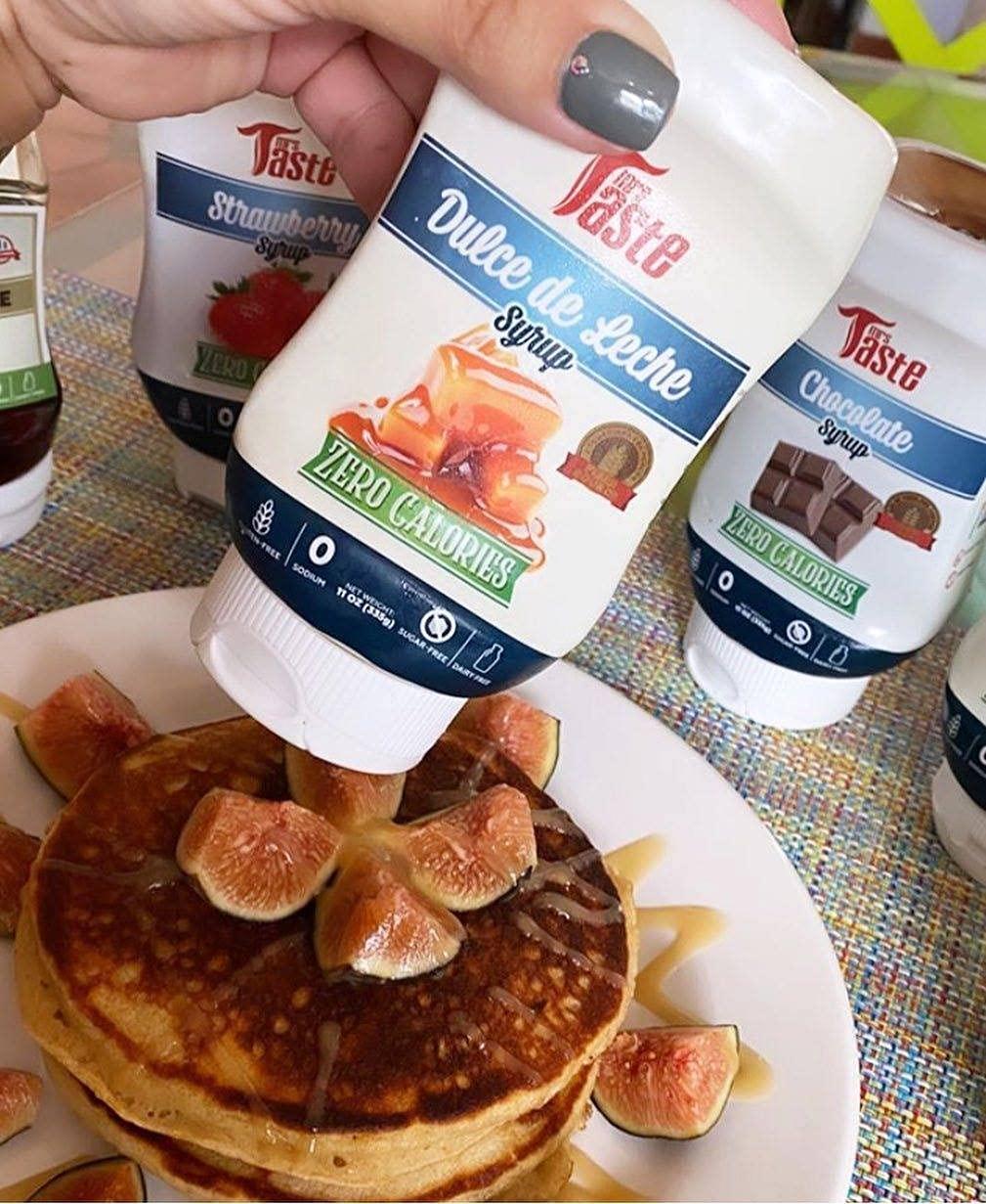 Mrs Taste Mrs Taste Sugar Free Dulce de Leche, Zero Calories, Zero Sodium, Zero Sugar, High Fiber, Keto Friendly, Paleo Friendly, Condiments and Sauces (11 oz, Dulche de Leche)